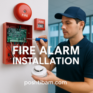 نصب اعلام حریق (Fire alarm installation)