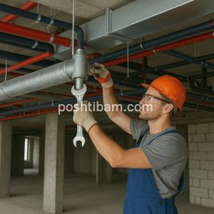 اجرای تاسیسات مکانیک ساختمان (Implementation of building mechanical installations)